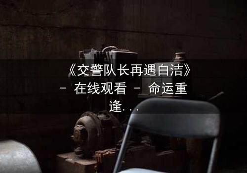 《交警队长再遇白洁》- 在线观看 - 命运重逢,正义与救赎的终极考验